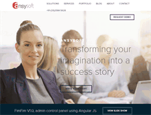 Tablet Screenshot of ansysoft.com